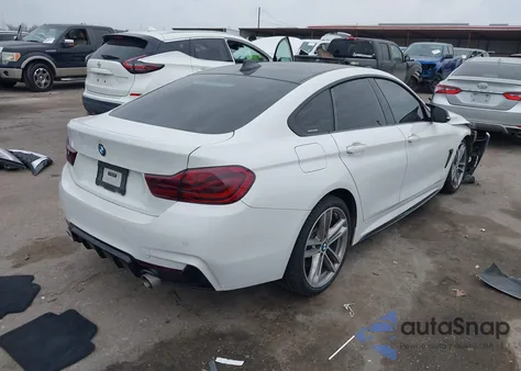 2019 BMW 440I Gran Coupe z USA, uszkodzony, nr VIN WBA4J5C55KBM65445